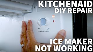 KitchenAid Refrigerator Ice Maker Not Working — Easy DIY Fix