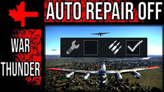 PSA: Turn Off Your Auto Repair - War Thunder