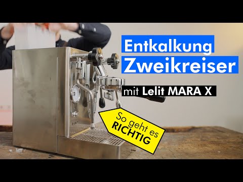 The CORRECT DESCALING of an espresso machine (dual boiler) - using the Lelit MaraX V2 as an example
