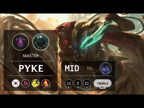 Pyke Mid vs Sylas - KR Master Patch 9.19