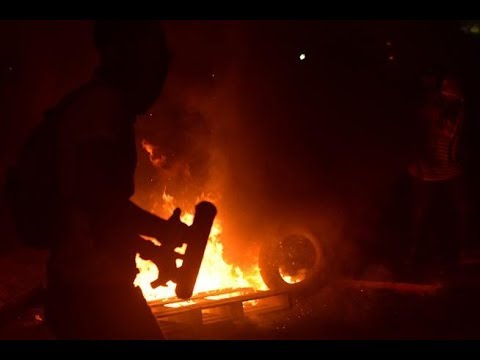 Así es el enfrentamiento en Chinandega