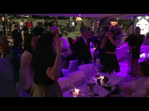 Vessy Boneva sing in Saint Tropez Le Quai