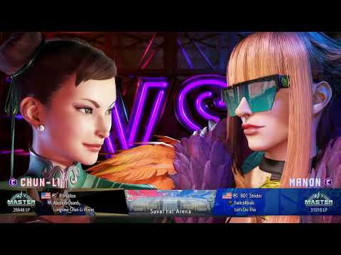 PortaJon (Chun Li) vs 801 Strider (Manon) SF6 Ranked Match