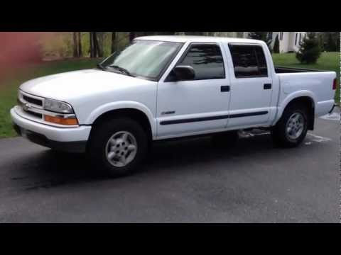 2003 Chevrolet S-10 LS Crew Cab 4X4 Start Up, Review, Tour
