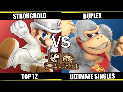 Fossil Smash 2023 Top 12 - StrongHold(Mario) Vs. Duplex(Donkey Kong) SSBU Ultimate Singles