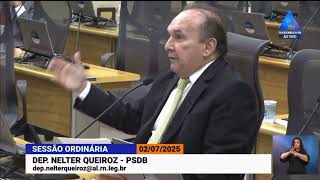 Blitzes e fechamento do Detran motivam críticas de Nelter Queiroz à gestão estadual