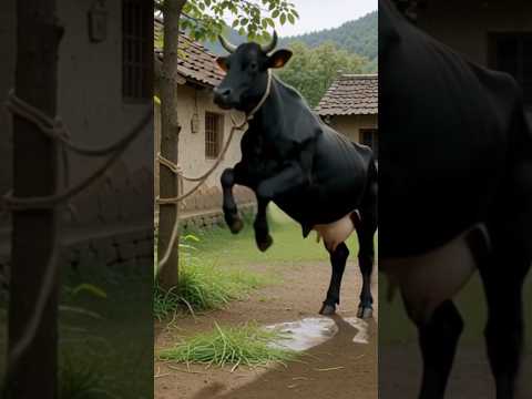 dancing cow #guru #aivideo
