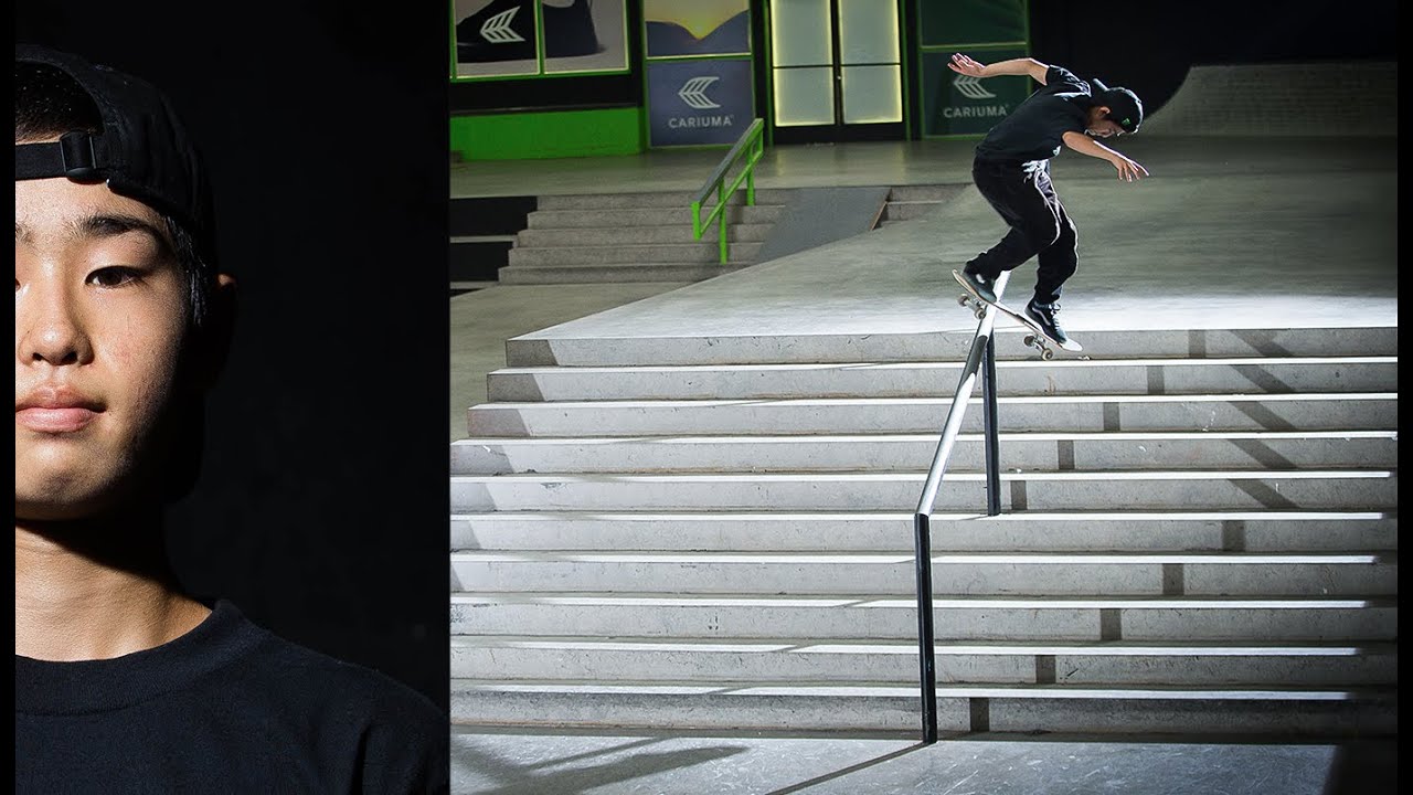 Daiki Ikeda destrozando The Berrics