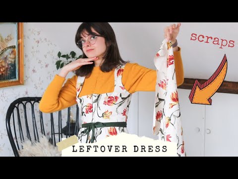 Stash Busting Time! 🌷Making A Dress Out Of Scrap Fabric