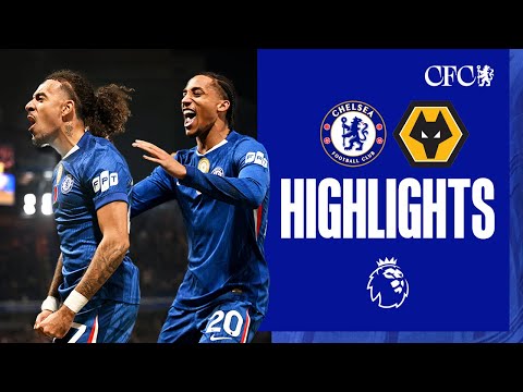 Gusto's First Chelsea Goal! | Chelsea 3-0 Wolves | HIGHLIGHTS | Premier League 2025/26