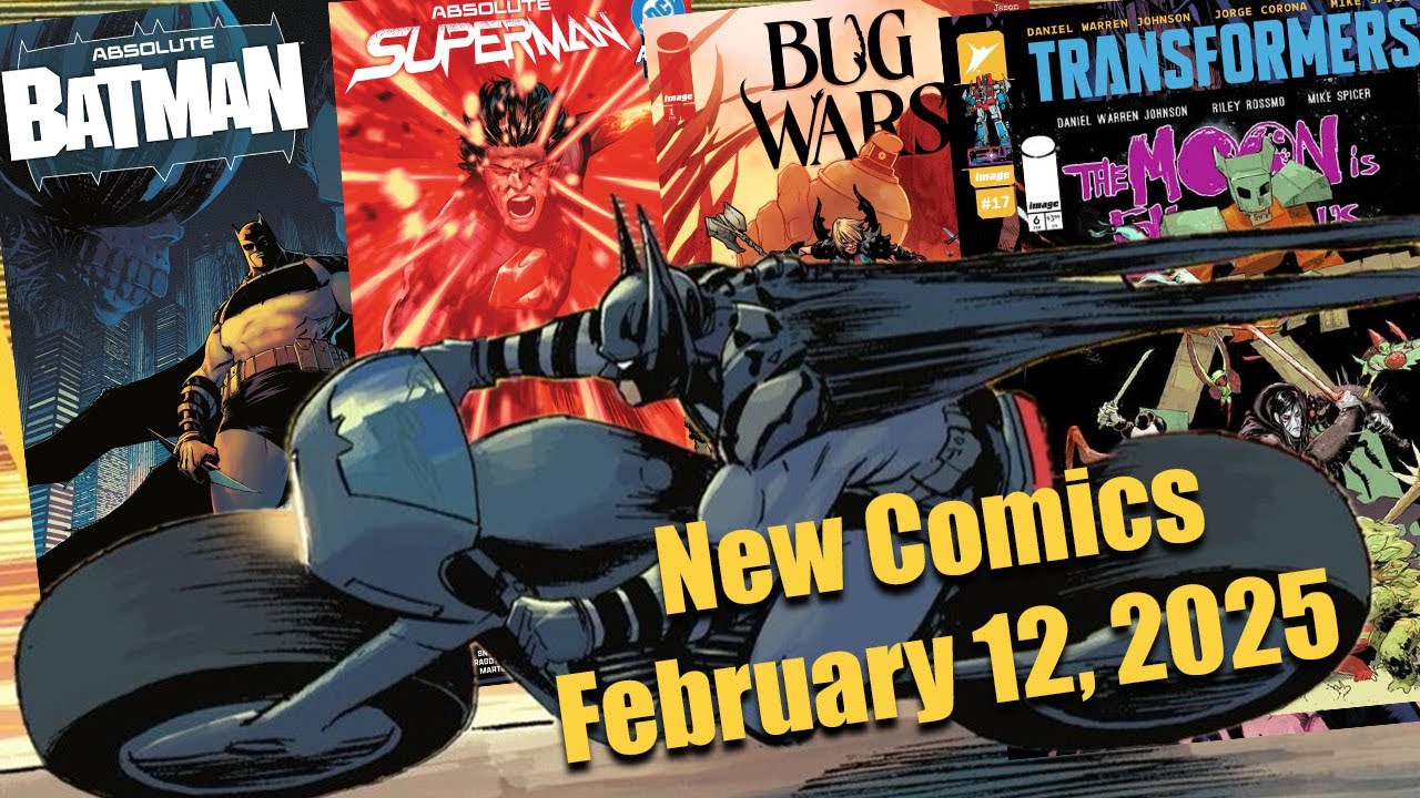Bagged & Boarded 24: New Comics February 12, 2025 (Absolute Batman 5, Transformers 17, Bug Wars #1)