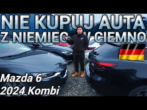 Don't buy a car from Germany blindly! We'll check! A one-year-old Mazda 6 station wagon at a deal...