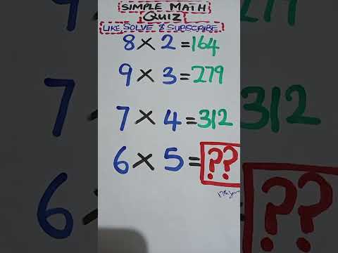 Brain Teaser For Smartminds Math Quiz highlight #math#iqquiz#live#mathematics