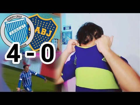 GODOY CRUZ 4 VS 0 BOCA | HERMOSA NOCHE, ¿VERDAD? | REACCIÓN LIGA ARGENTINA