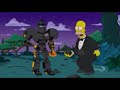 The Simpsons - Homer Simpson Meets Cletus The Football Robot, His Only Hope