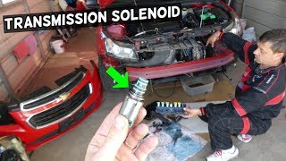 HOW TO REPLACE TRANSMISSION SOLENOID ON CHEVROLET CRUZE SONIC MALIBU EQUINOX