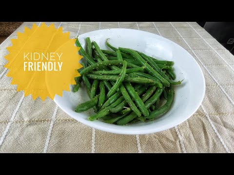 Easiest Green Beans Recipe: Dialysis approved