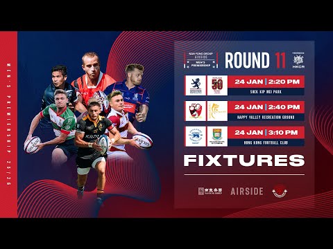 Round 11: Milwaukee HK Scottish v Kowloon Rugby Club [Nan Fung Group | AIRSIDE Men's Premiership]