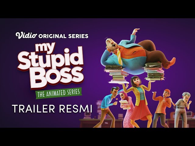 Trailer Resmi | My Stupid Boss The Animated Series | Reza Rahadian, BCL