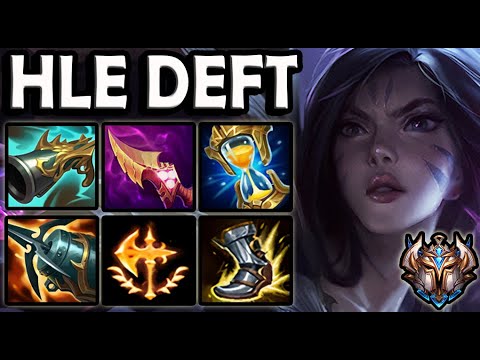 Deft KAISA ADC vs APHELIOS - Patch 10.25 Ranked Challenger Korea ✅