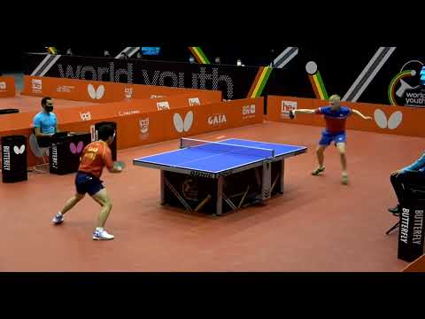 2021 World Youth Championships. Lin Shidong - Maksim Grebnev