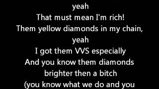 Chris Brown ft Big sean - Glitter  (Lyrics on screen) karaoke In My Zone 2