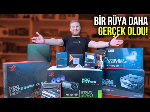 ASUS ROG ASTRAL GeForce RTX 5090 GAMING OC 32GB GDDR7 512Bit DLSS 4 Ekran Kartı - Ürün Videosu