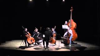 J.S. Bach Chaconne for four double basses and octobass