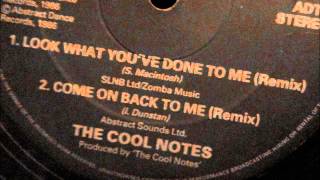 The Cool Notes  - Come on back to me. 1986 (Remix)