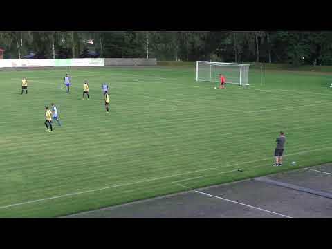 1. poločas, 21.8.2019,  2. kolo AGRO CS Pohár SKSF, TJ Spartak Rožmitál p. Tř. - SK Chlumec 5:4(3:0)