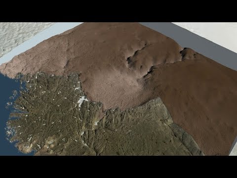 Massive Crater Discovered Under Greenland Ice
