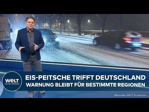 Video Thumbnail: WETTER: Glätte-Gau und Eis-Peitsche! Lage in Deutschland verschärft sich die nächsten Tage
