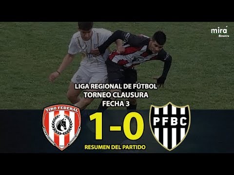 TIRO FEDERAL (CS) vs PUAN F. CLUB - Resumen (1-0) | Fecha 3 Torneo Clausura LIGA REGIONAL DE FÚTBOL