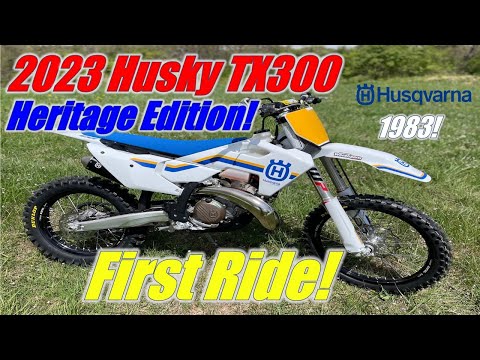 2023 Husqvarna TX300 Heritage Edition Review First Ride