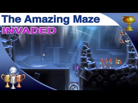 Rayman Legends - The Amazing Maze - INVADED (Gold Cup) Olympus Maximus Invasion [PS4 / Xbox One]