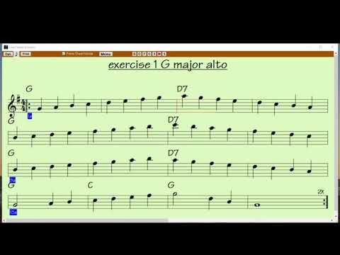 g major alto sax / G - dur