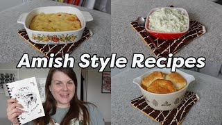 AMISH STYLE RECIPES 🥧 plus a visit to Holmes County Ohio