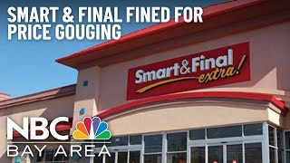 Grocery Chain Fined for Price Gouging