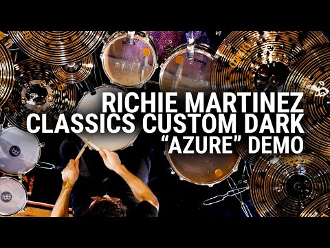 Meinl Cymbals - Richie Martinez - Classics Custom Dark "Azure" Demo