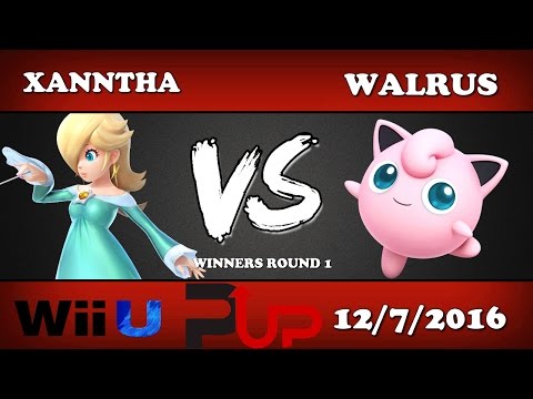 Xanntha (Rosalina) vs. Wailing Walrus (Jigglypuff) - Wii U Winners Round 1 - SOS