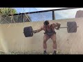 The SCARIEST exercise I’ve ever done 305 lb Arthur Lift