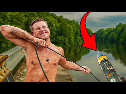 What Will We Find Magnet Fishing Next To A Military Base