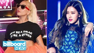 Lady Gaga Drops Catchy 'Sour Candy' Collab with Blackpink | Billboard News