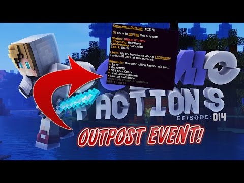 "INSANE NEW OUTPOST EVENT!" Minecraft CosmicPvP Pleb Planet Factions S2 Ep14