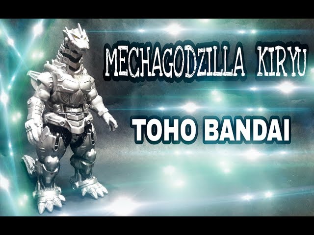 Vídeo relacionado con Godzilla Movie monster series Mechanic Godzilla 2004 Vinyl Figure by Bandai