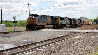 preview picture of video 'CSX Q112  SELKIRK (NY) BRANCH 09/18/2009'