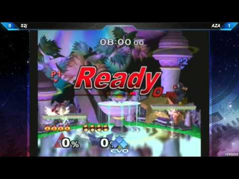 EVO 2013 SSBM Pools C62 - AZA (Sheik) vs S2J (Captain Falcon)