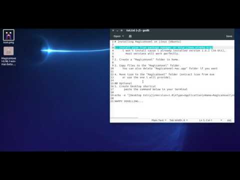 Magicavoxel Installation Linux via Wine