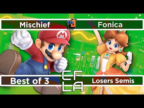 The Boardwalk Arcadian Top 8 Losers Semis - Mischief (Mario) v Fonica (Daisy) - CFL SSBU