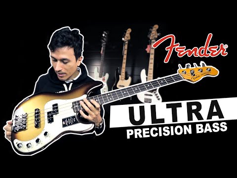 Fender American ULTRA Precision Bass PJ - Demo Review (ITA)